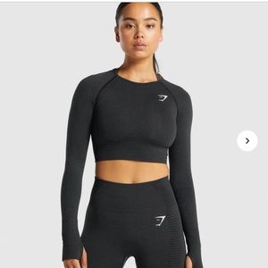 Gymshark Vital Seamless Long Sleeve Crop Top